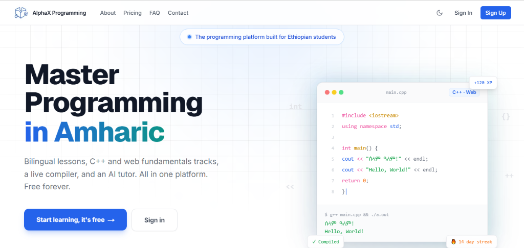 AlphaX screenshot 2